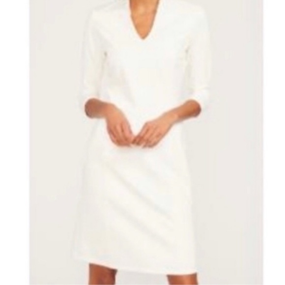 J. McLaughlin Ivana Dress in Ivory size Medium - Picture 2 of 9